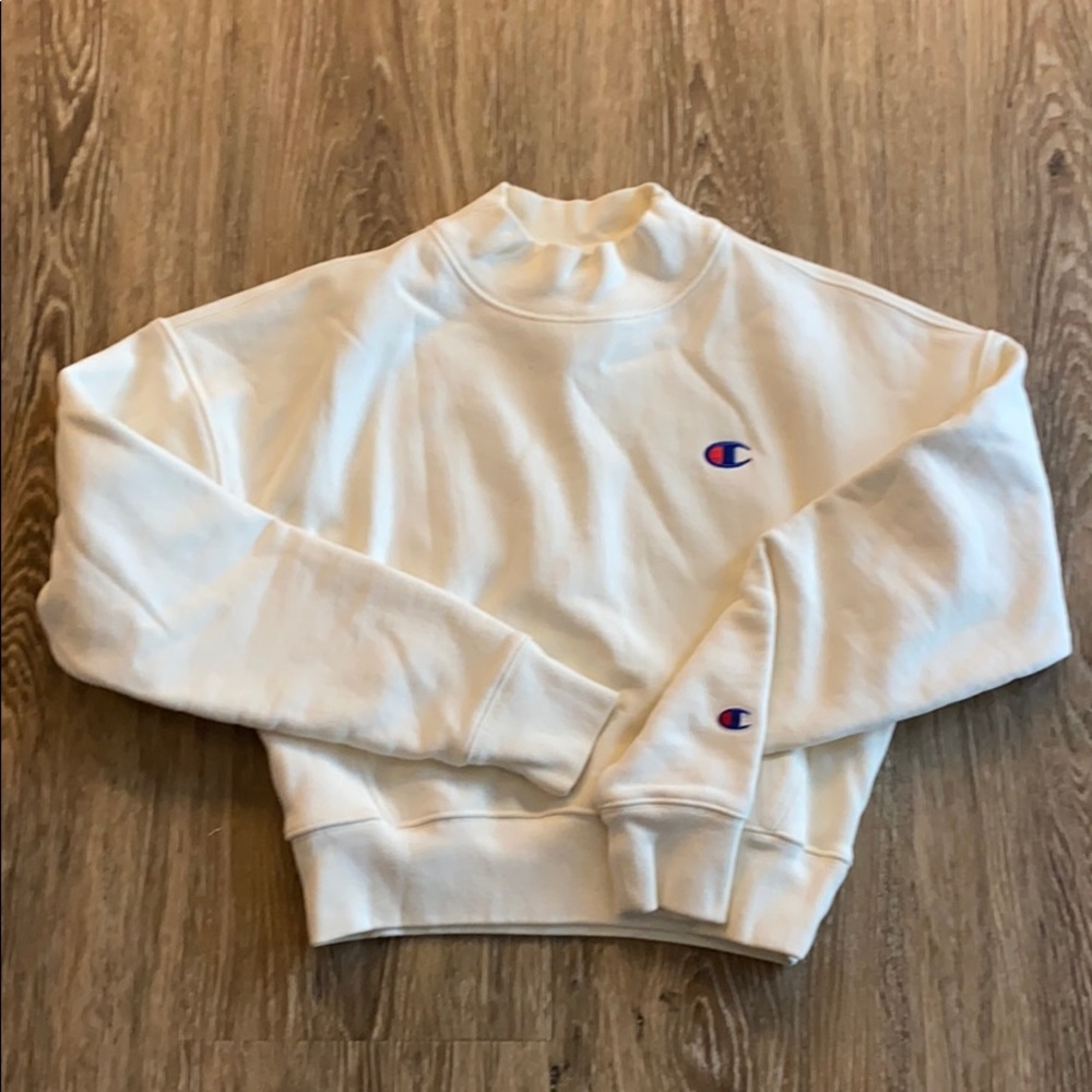 Champion Reverse Weave Mockneck Pullover